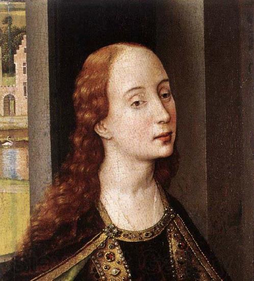 WEYDEN, Rogier van der St Catherine France oil painting art